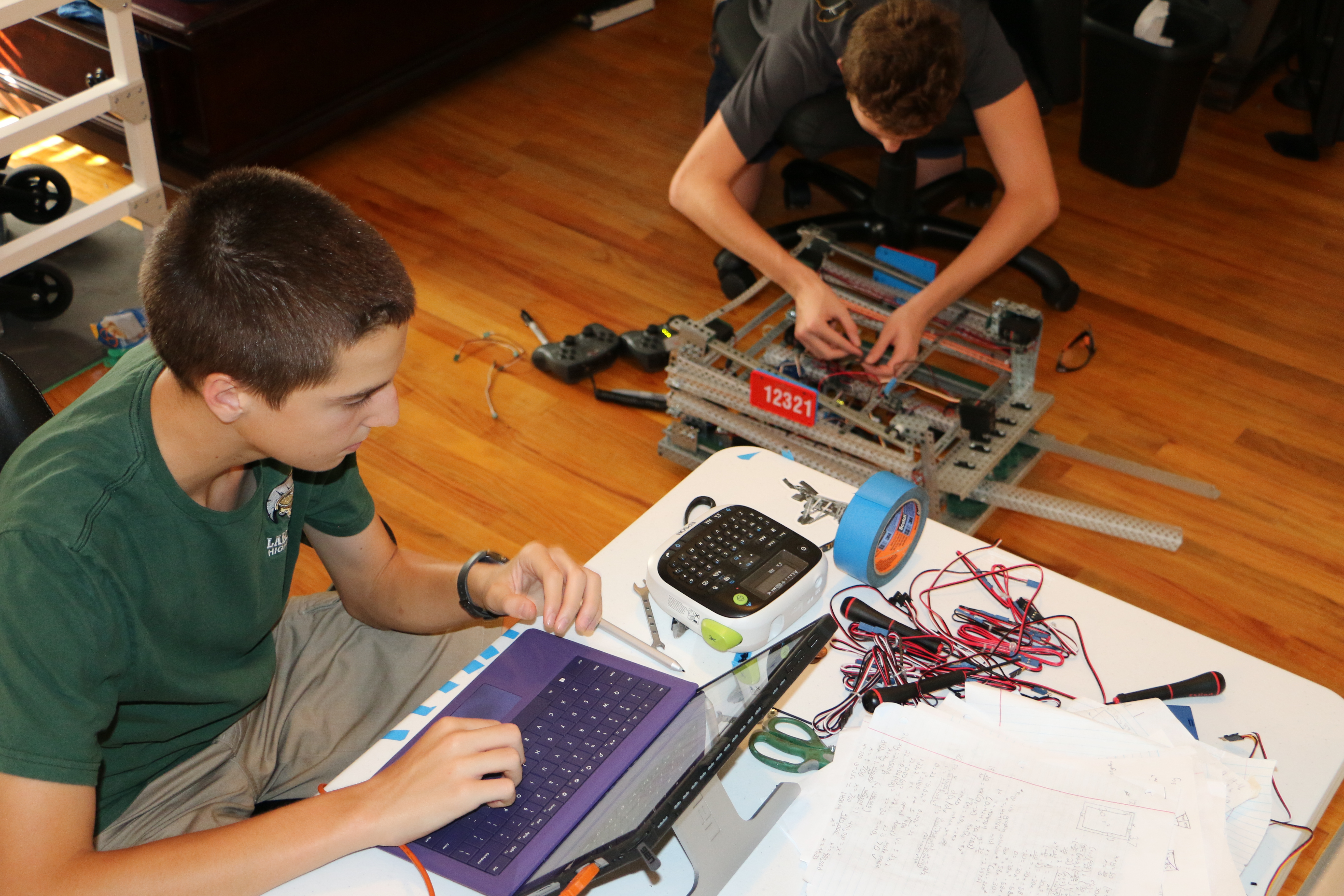 Rewiring Holonomic Drive 5 Get the wires to match the ports defined in code.