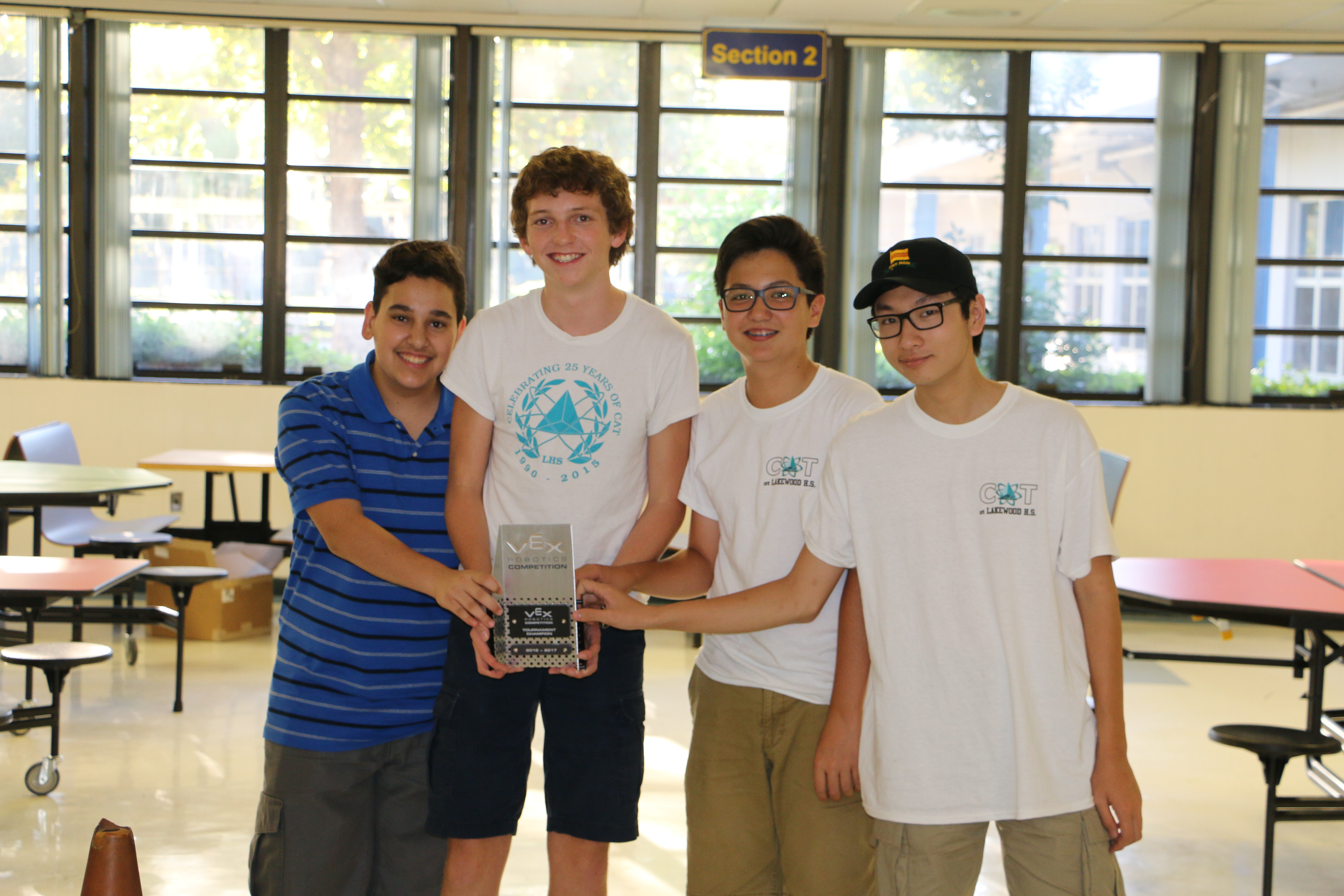 Gainesville Tournament Champions Saint Petersburg Robotics Tournament Champions